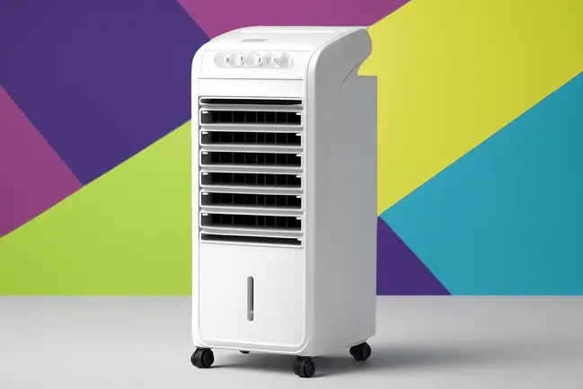 Climatizador de Ar Frio Midea AKAF2 em uso