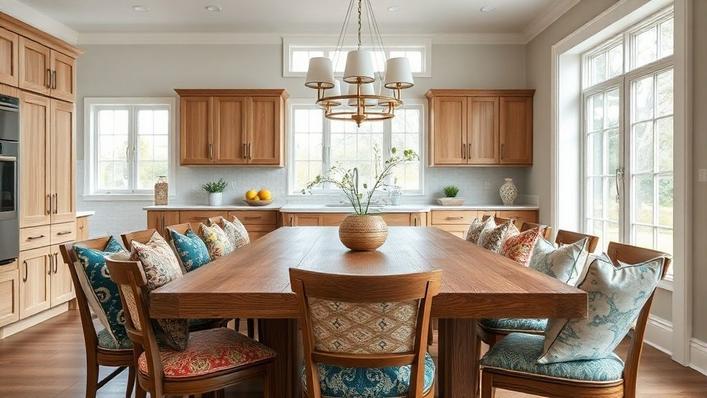 10 Almofadas para Cadeiras de Cozinha: Conforto e Estilo que Renovam seu Espaço