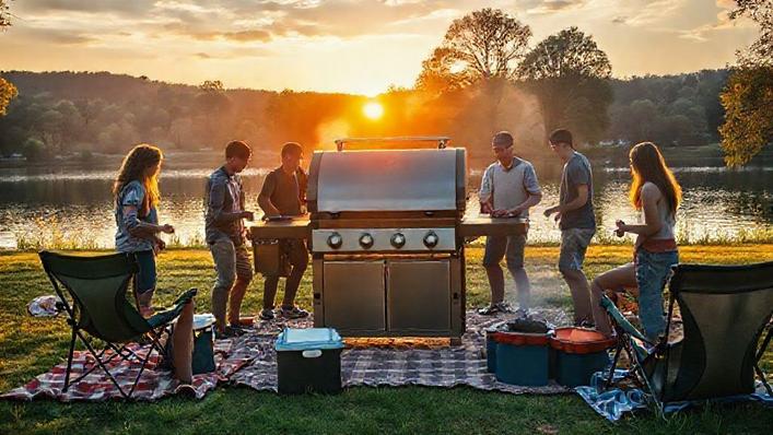 10 melhores churrasqueiras portáteis grandes para churrascos épicos em qualquer lugar