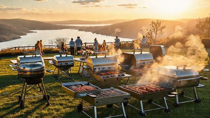 10 melhores churrasqueiras portáteis inox para churrascos perfeitos em qualquer lugar