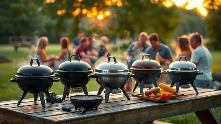 10 melhores churrasqueiras portáteis pequenas: guia definitivo para churrascos incríveis em qualquer lugar