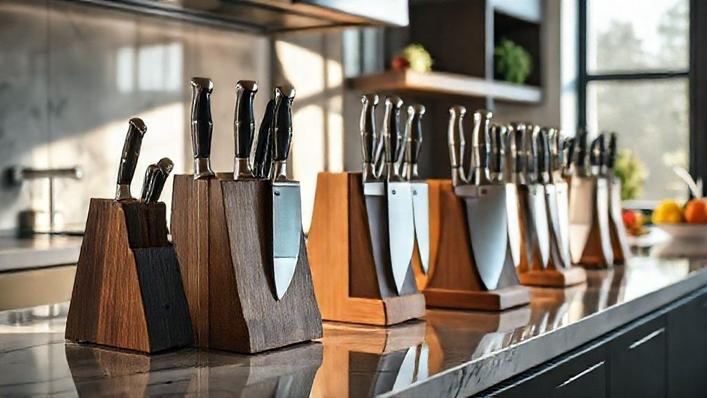 10 melhores conjuntos de facas com suporte: eleve sua cozinha ao próximo nível
