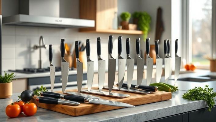 10 melhores conjuntos de facas ichef polishop: precisão e durabilidade para turbinar sua cozinha