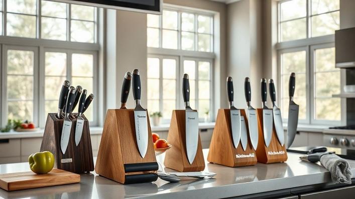 10 melhores conjuntos de facas kitchenaid: guia definitivo de cortes impecáveis