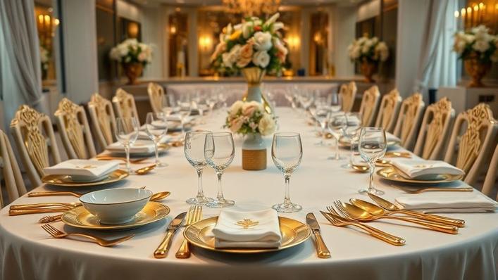 10 melhores jogos de talheres dourados para uma mesa sofisticada