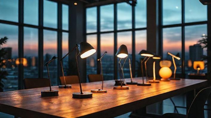 10 melhores luminárias de mesa led que elevam o espaço
