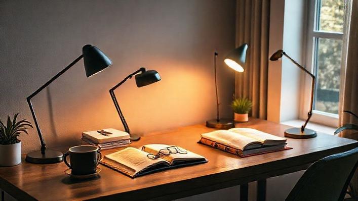 10 melhores luminárias de mesa para leitura: guia 2025