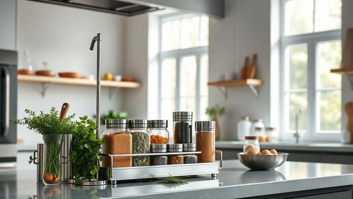 10 melhores porta temperos inox: estilo e praticidade na cozinha