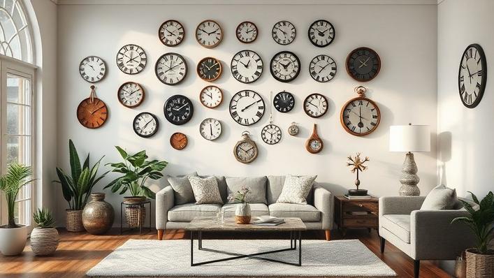 10 melhores relógios de parede diferentes que encantam