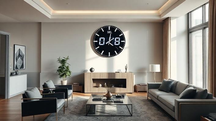 10 melhores relógios de parede digitais: tecnologia, estilo e precisão para transformar sua casa