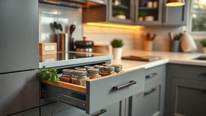 5 Melhores Porta Temperos Gaveta: Organização Impecável e Design Inteligente para Otimizar sua Cozinha