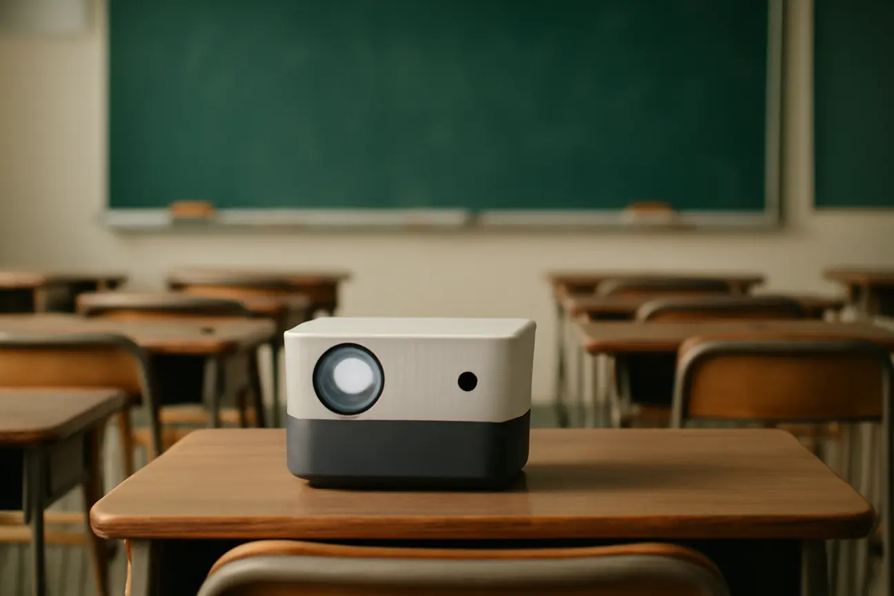 Melhor mini projetor para sala de aula: 10 opções práticas para ensino