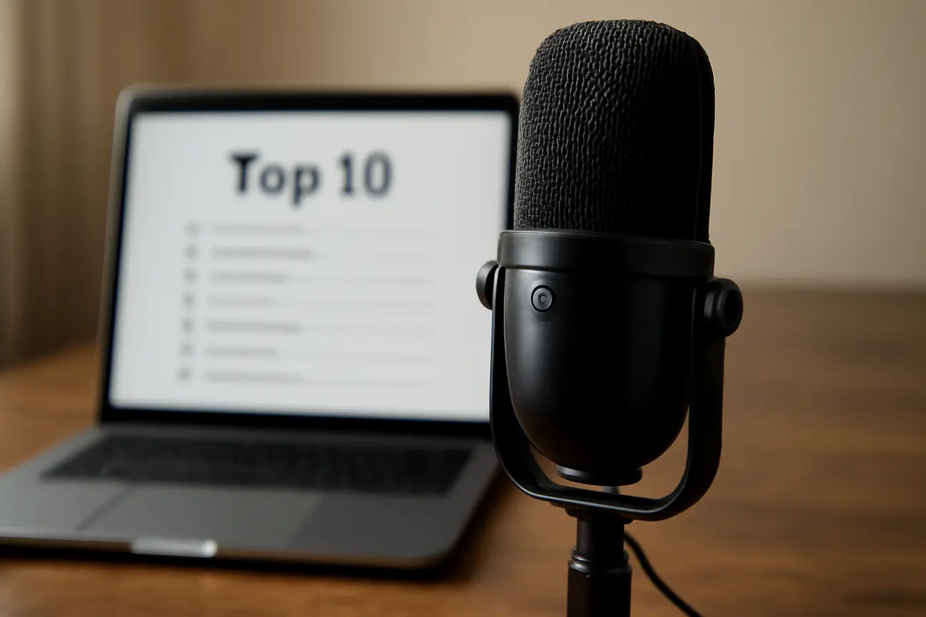 Melhores microfones para narração: Top 10 bem avaliados