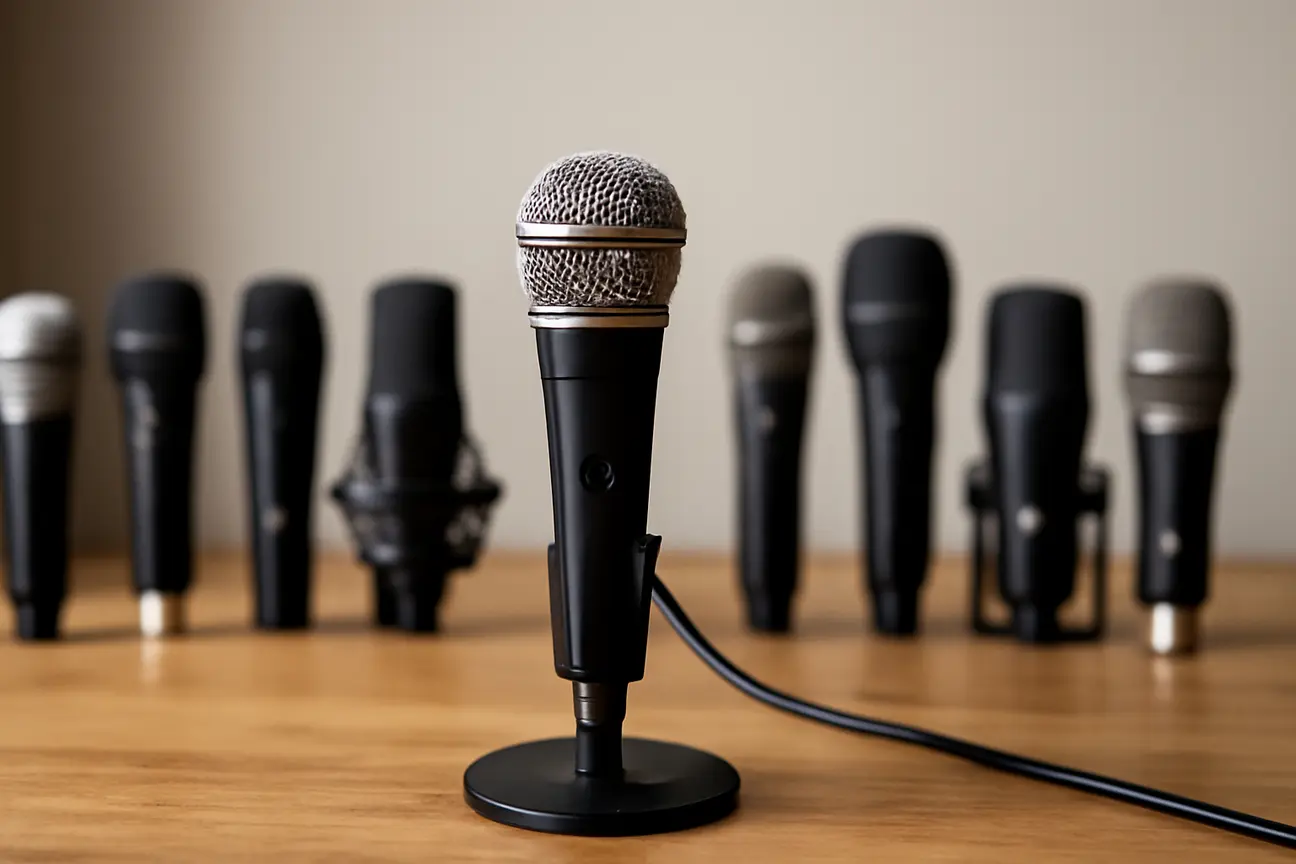 melhores microfones xlr: 10 modelos bem avaliados